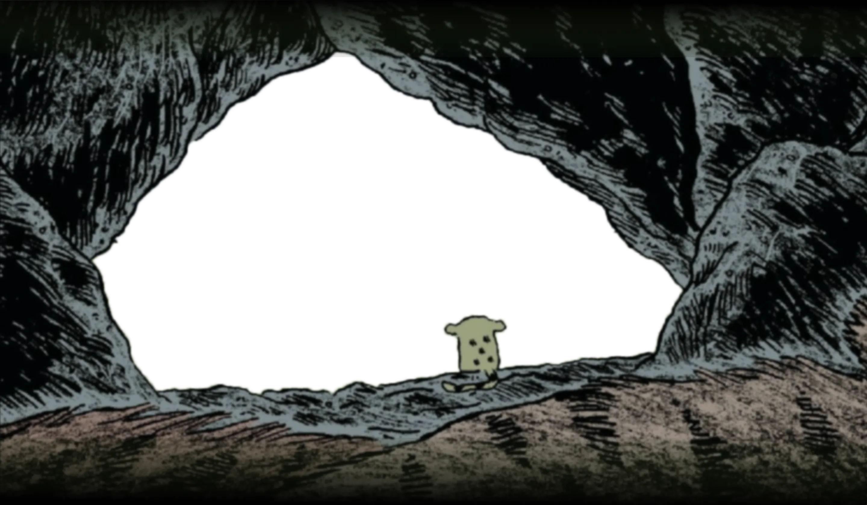 Grotte avec Sabre